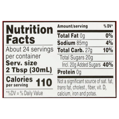 Hungry Jack Butter Syrup 24 fl oz