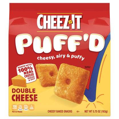 Cheez-It® Puff'd™ Double Cheese Cheesy Baked Snacks