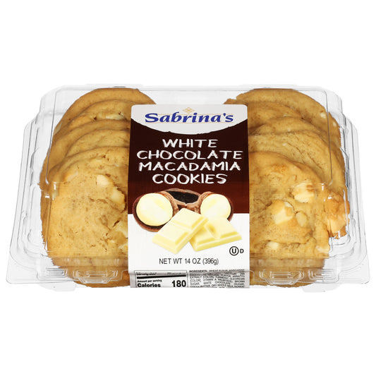 Sabrina's White Chocolate Macadamia Cookies 14 oz