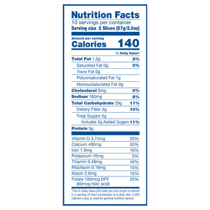 Wonder Bread Classic White Sandwich Bread, Sliced White Bread, 20 oz Loaf