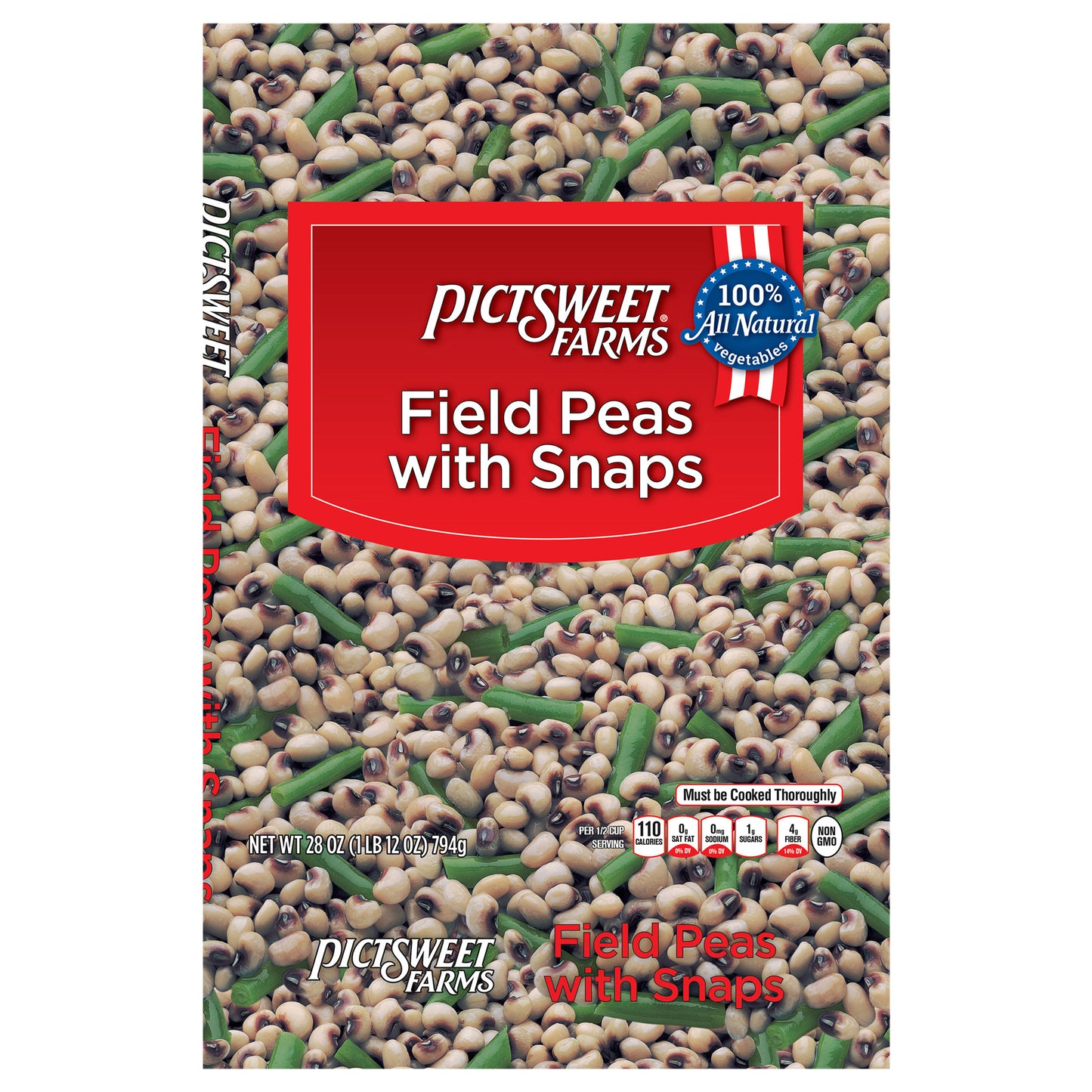 Pictsweet Farms Field Peas with Snaps - 28 oz
