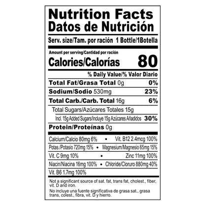 BODYARMOR Flash I.V. Rapid Rehydration Electrolyte Beverage, Strawberry Kiwi 20oz