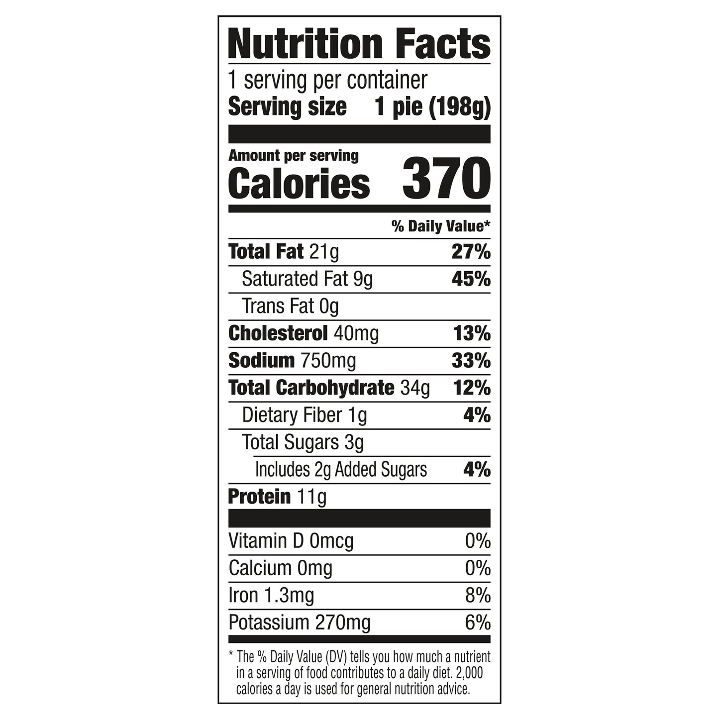 Banquet Frozen Pot Pie Dinner, Chicken, 7-Ounce
