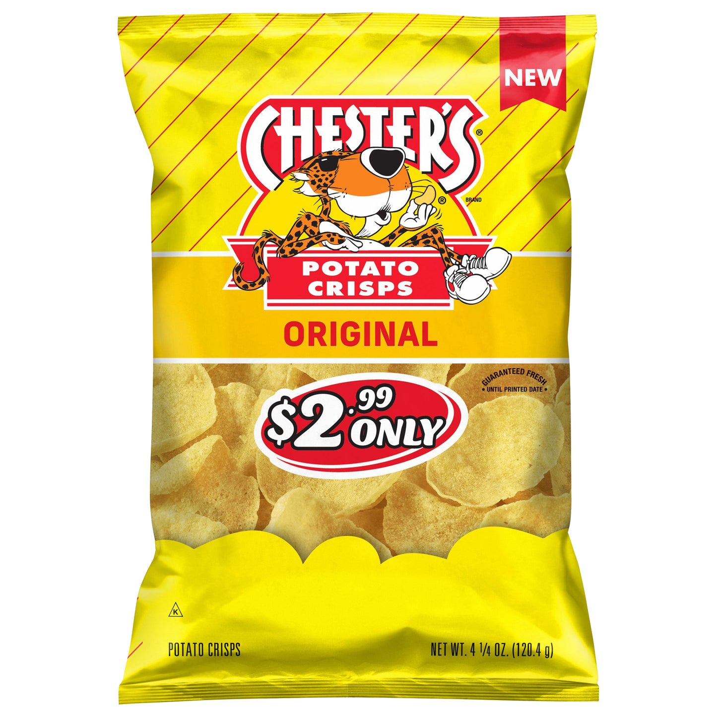 Chester's Potato Crisps Original 4 1/4 Oz