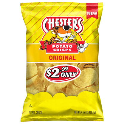 Chester's Potato Crisps Original 4 1/4 Oz