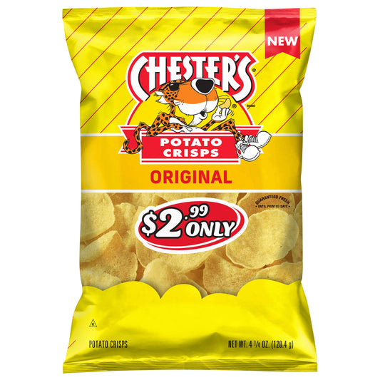 Chester's Potato Crisps Original 4 1/4 Oz