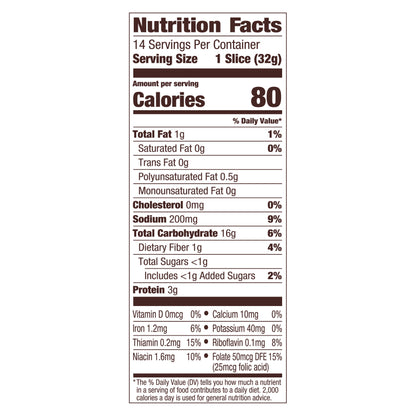 Pepperidge Farm Jewish Rye Seeded Bread 16 oz