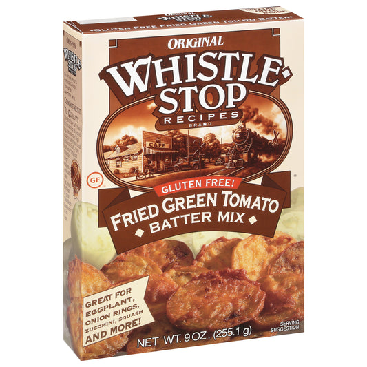 Whistle Stop Gluten Free Fried Green Tomato Batter Mix 9 oz