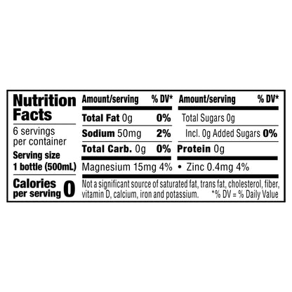 Splash Refresher Acai Grape Flavored Water, 16.9 fl oz, 6 Pack