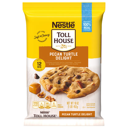 Nestle Toll House Pecan Turtle Delight Cookie Dough 16 oz.