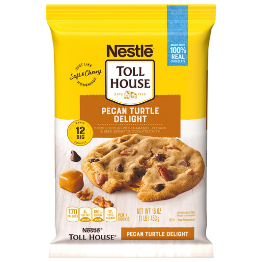 Nestle Toll House Pecan Turtle Delight Cookie Dough 16 oz.