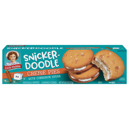 Snack Cakes, Little Debbie Family Pack Snickerdoodle Creme Pies