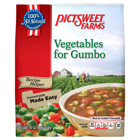 Pictsweet Farms Vegetables for Gumbo, Recipe Helper - 16 oz