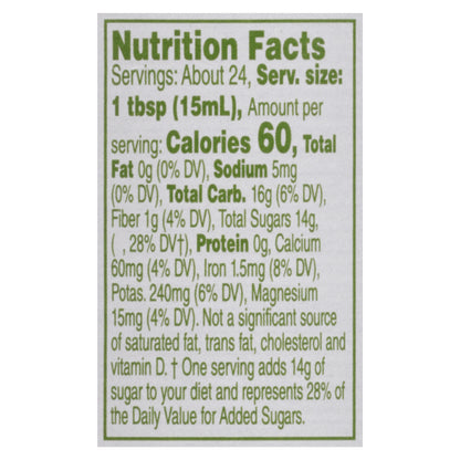 Brer Rabbit Unsulphured Mild Flavor Molasses 12 fl oz