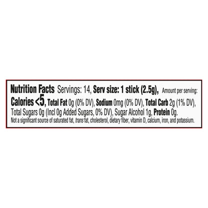 Trident Layers Sugar Free Wild Strawberry + Tangy Citrus Gum 14 ea