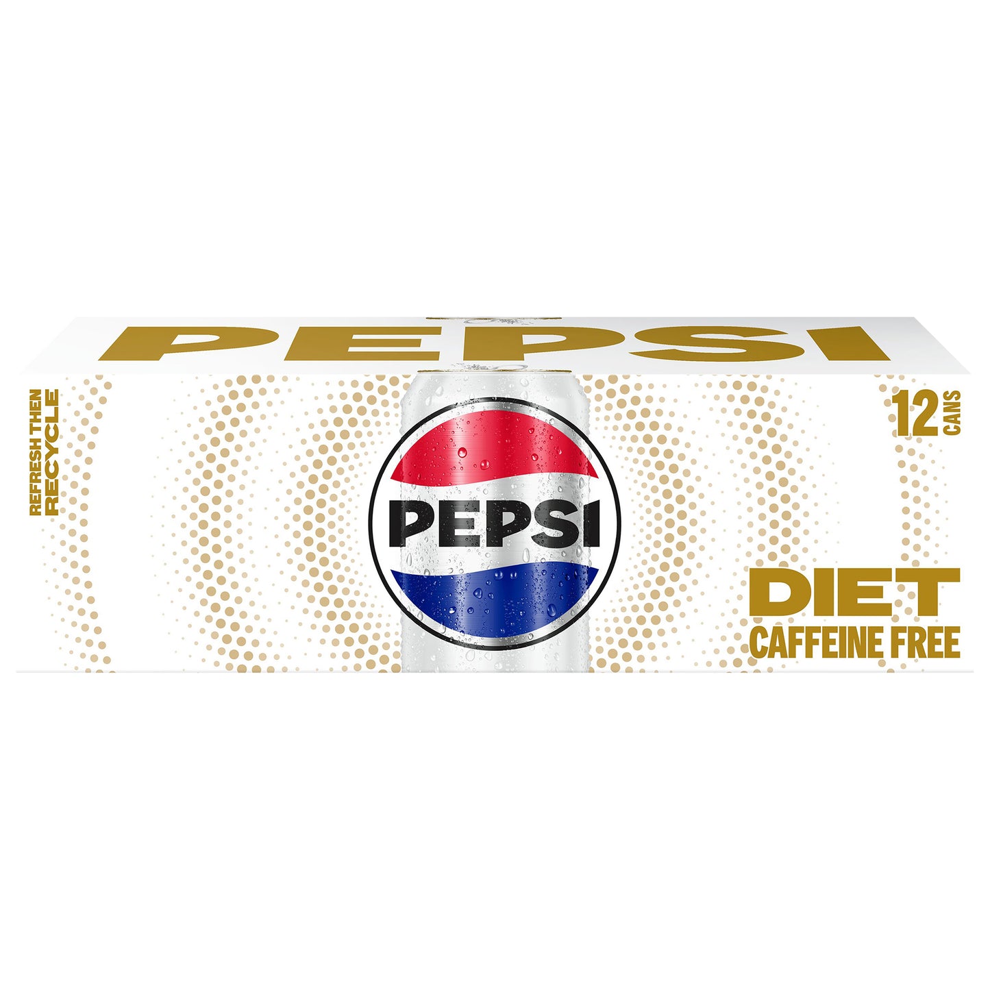 Diet Pepsi Soda Caffeine Free Classic Cola 12 Fl Oz 12 Count