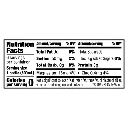 Splash Refresher Lemon Flavored Water, 16.9 fl oz, 6 Pack