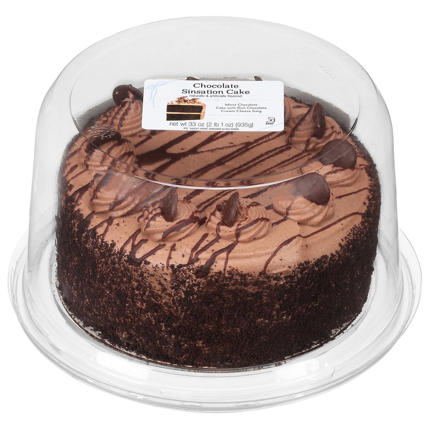 Rich Products Chocolate Sinsation Cake 33 fl oz