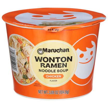 Maruchan Wonton Ramen Chicken Noodle Soup 3.69 oz