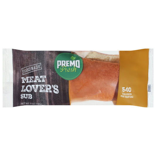 Premo Fresh Meat Lover's Sub 7 oz