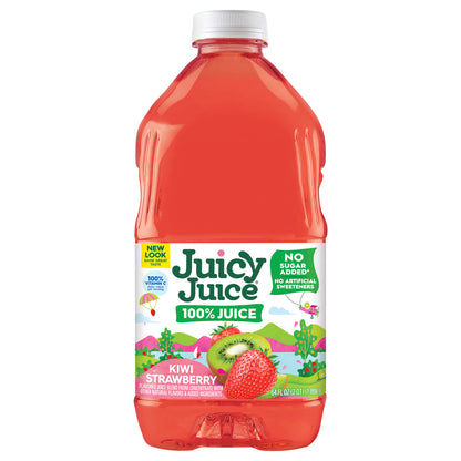 Juicy Juice 100% Juice, Kiwi Strawberry, 64 Fl Oz Bottle