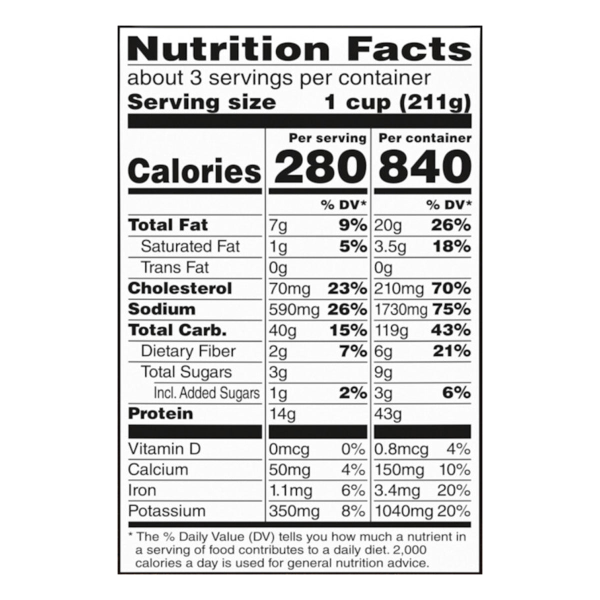 P.F. Chang's Home Menu Chicken Fried Rice Skillet Meal, Frozen Meal, 22 oz.