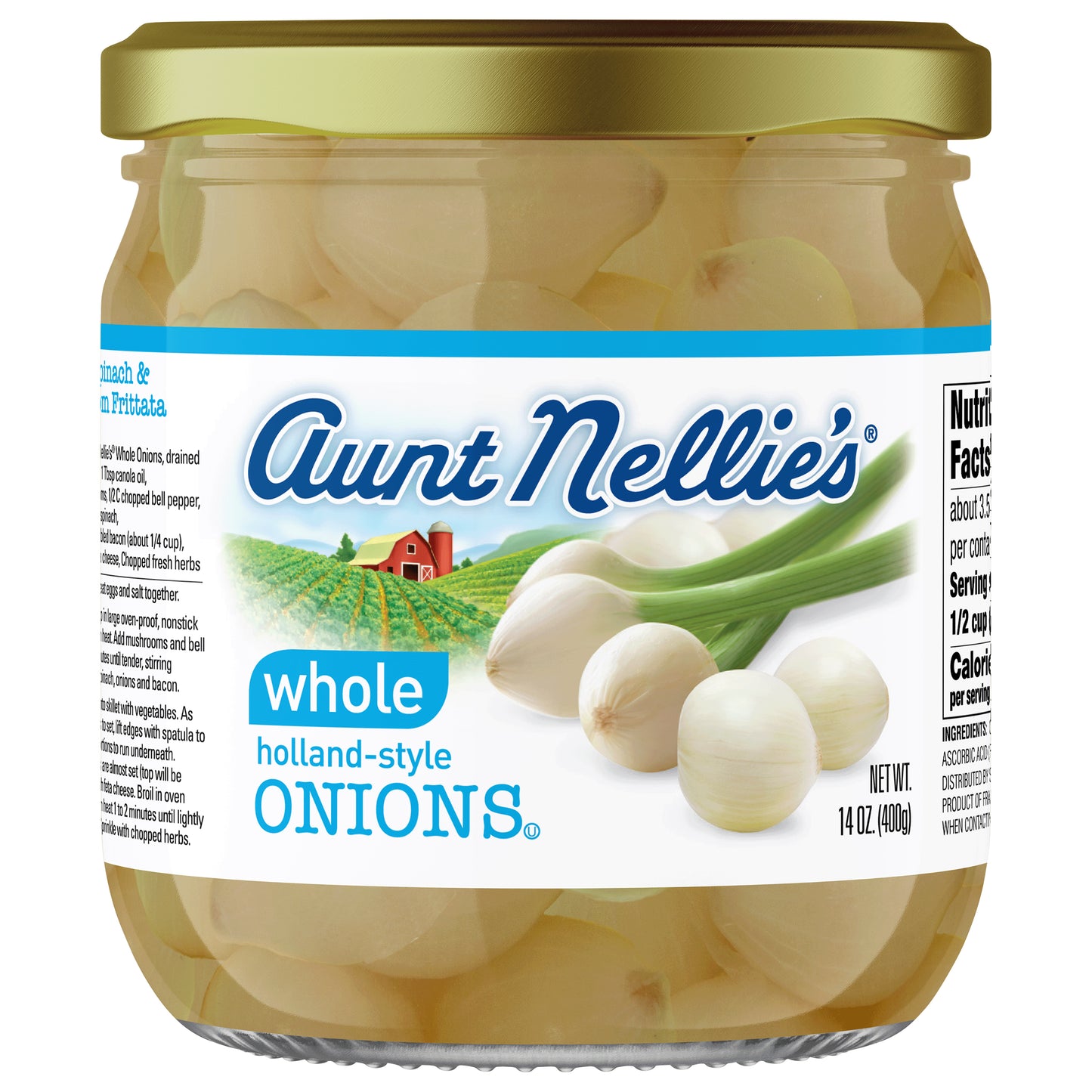 Aunt Nellie's Whole Holland-Style Onions, 14 oz