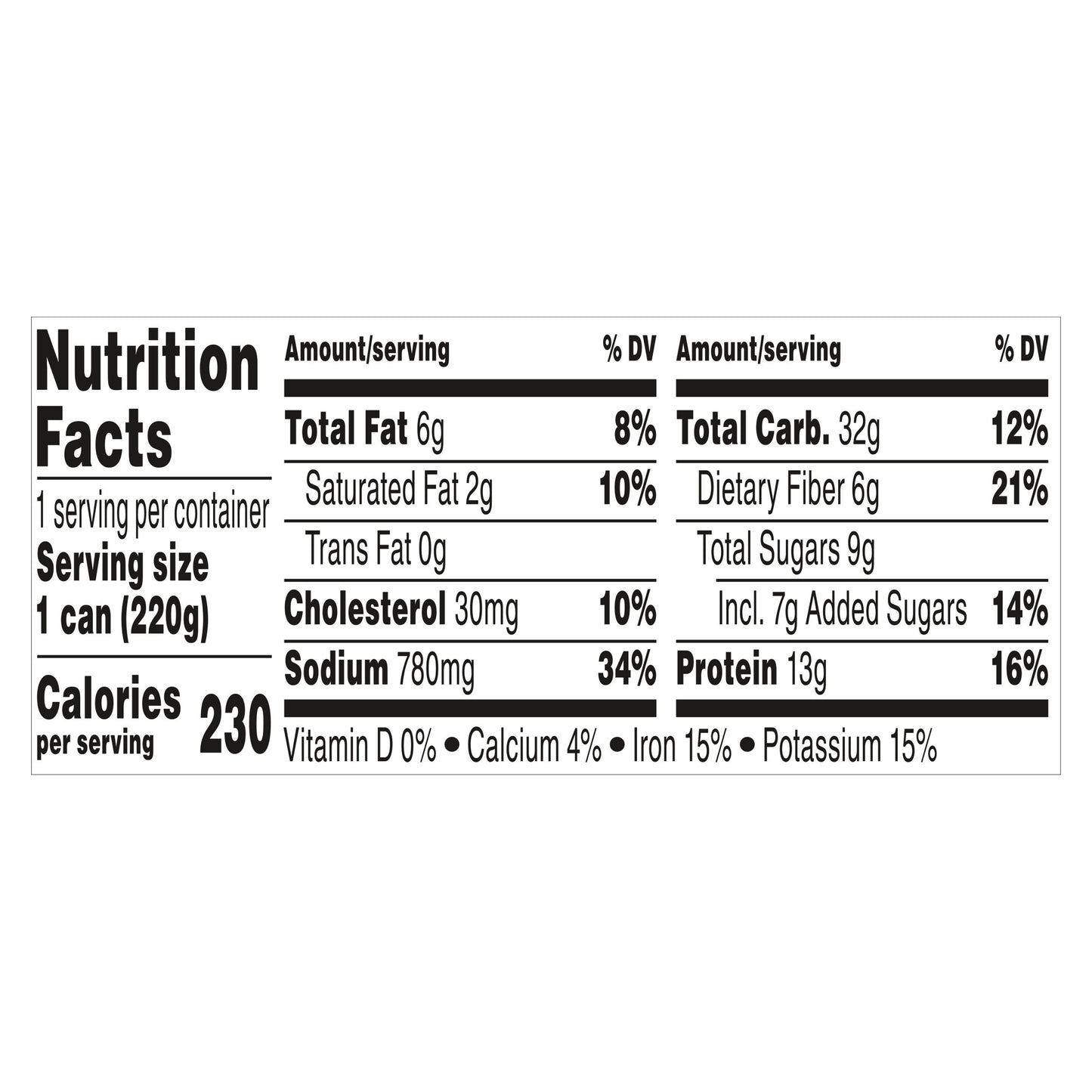 Van Camp's Original Beanee Weenee, Canned Food, 7.75 OZ