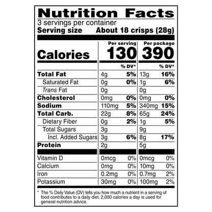 Popcorners The Crunchy and Wholesome Popped-Corn Snack Sweet & Salty Kettle Corn 3 Oz