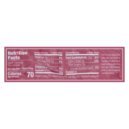 Beetology Whole Beets 17.6 oz