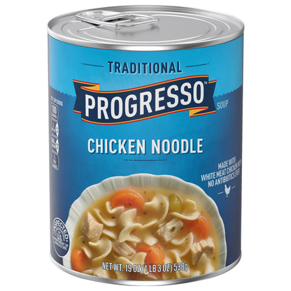 Progresso Traditional, Chicken Noodle Soup, 19 oz.