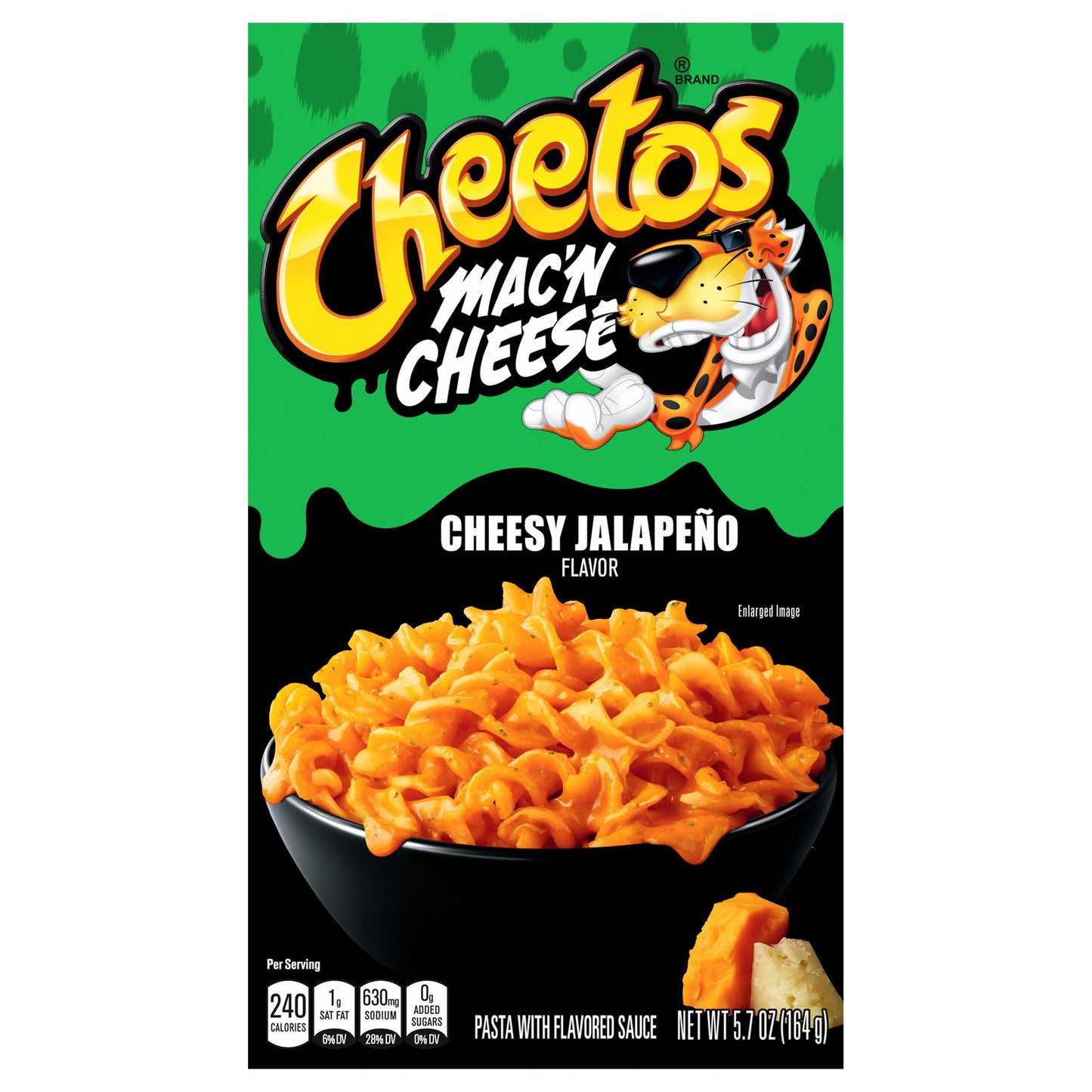 Cheetos Mac'N Cheese Pasta With Flavored Sauce Cheesy Jalapeno Flavor 5.7 Oz
