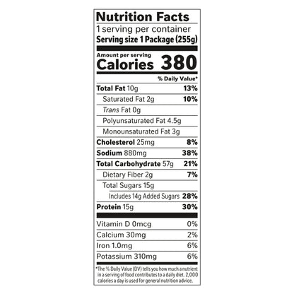 Lean Cuisine Frozen Meal Sesame Chicken, Protein Kick Microwave Meal, Microwave Chicken Dinner, Frozen Dinner for One 9 oz.