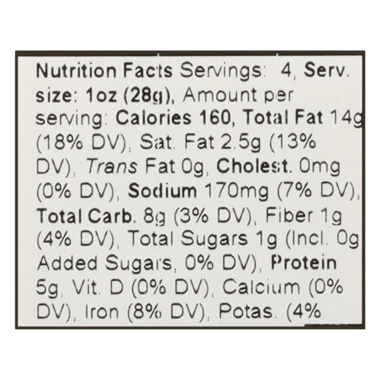 Car Cup Roasted & Salted Cashews 4 oz