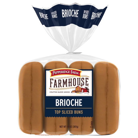 Pepperidge Farm® Farmhouse Brioche Hot Dog Buns, 14 Oz Bag