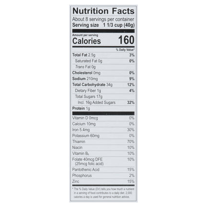 Post Oreo Os Cereal 11 oz