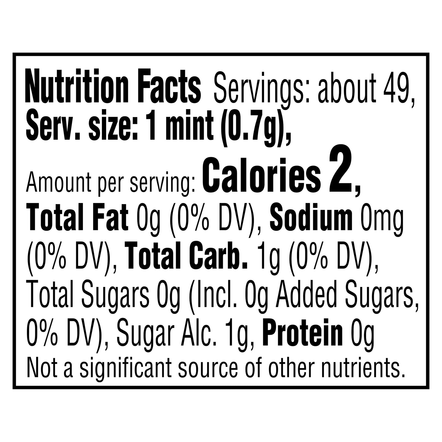 Altoids Arctic Wintergreen Mints 1.2 oz Box