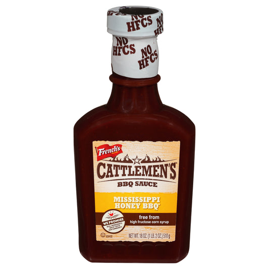 Cattlemen's Mississippi Honey BBQ Sauce, 18 oz