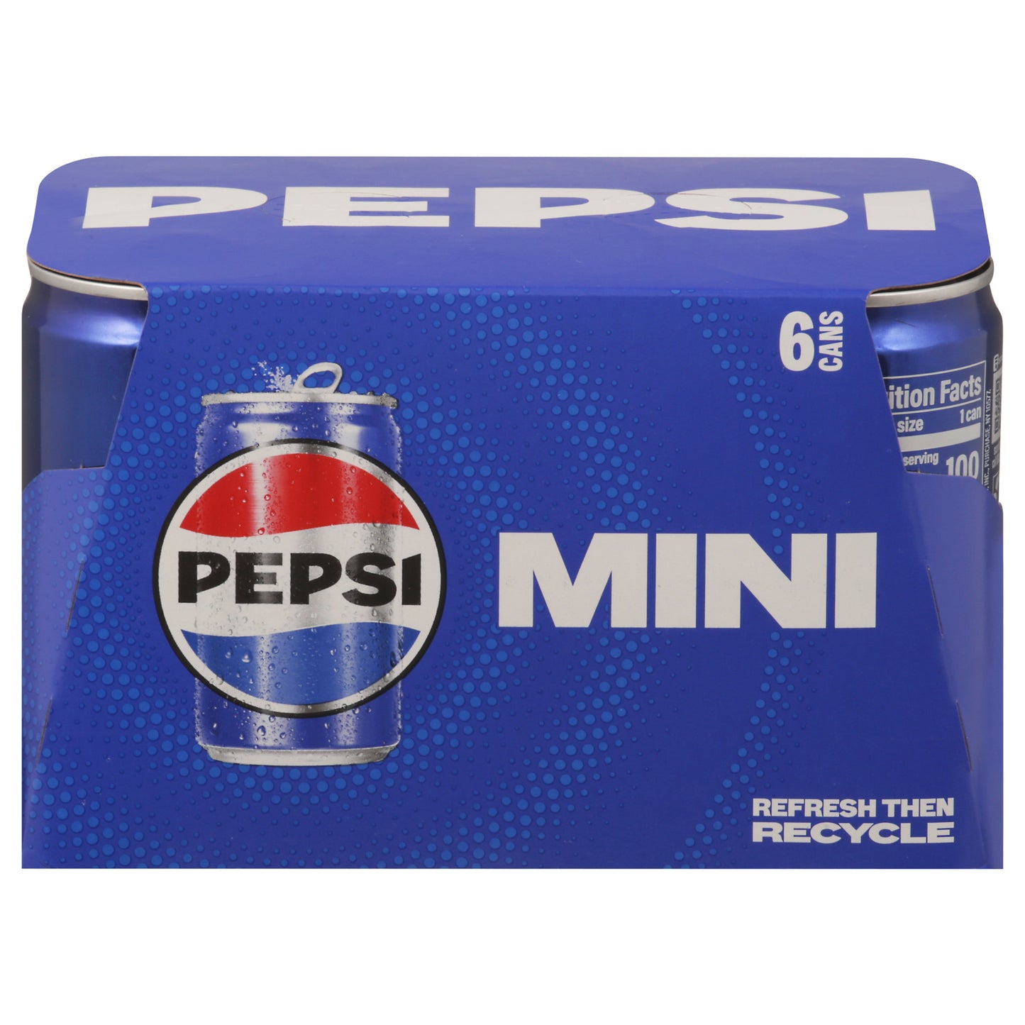 Pepsi Cola Mini 6 - 7.5 fl oz Cans