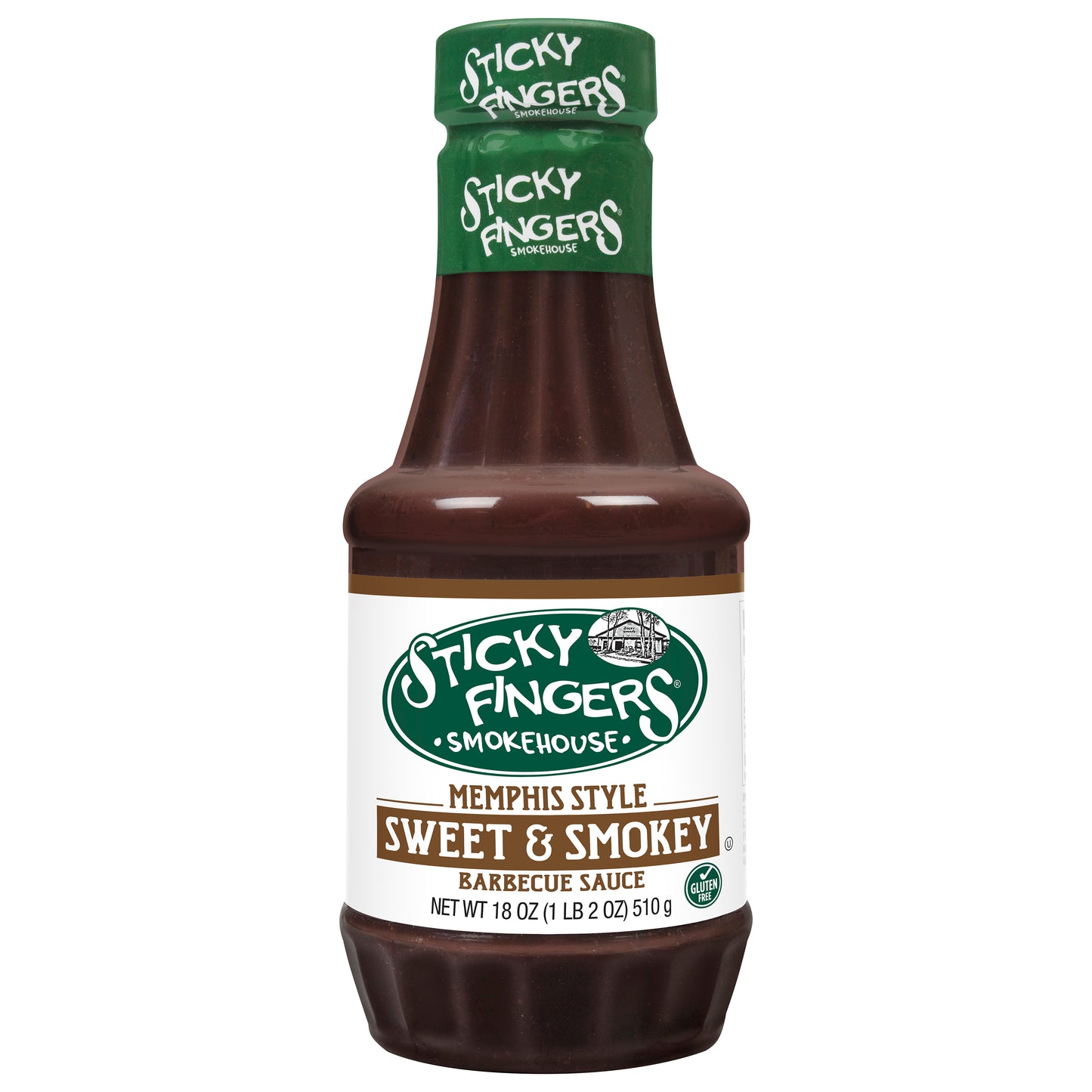 Sticky Fingers Smokehouse Memphis Style Sweet & Smokey Barbecue Sauce 18 oz
