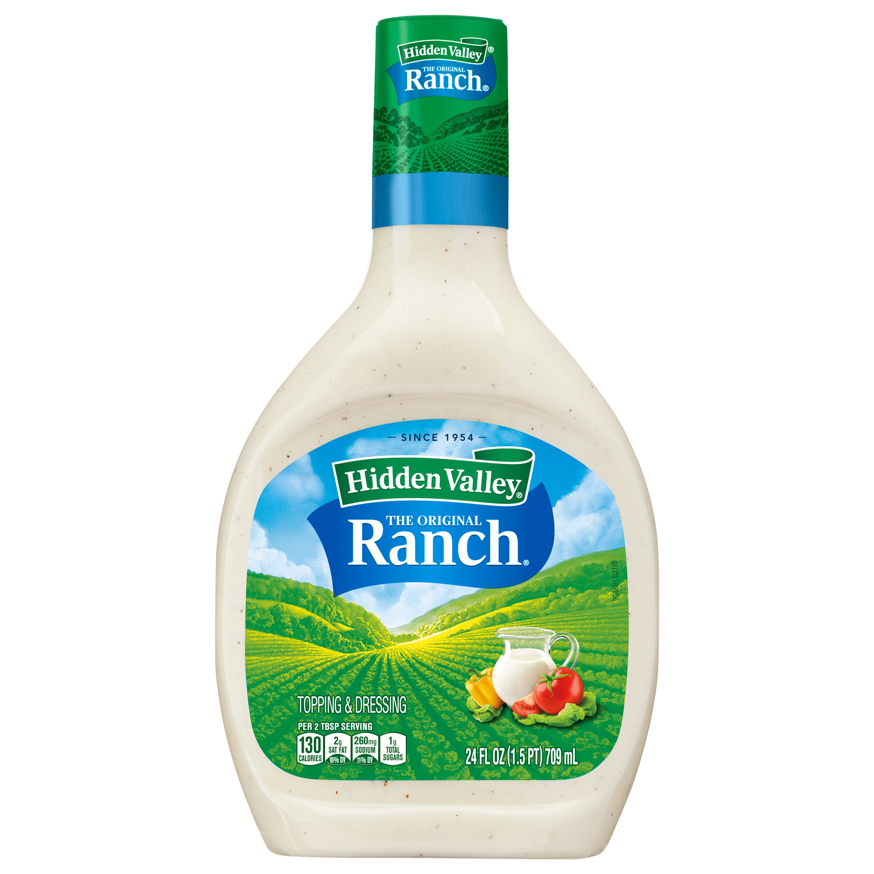 Hidden Valley Original Ranch Salad Dressing & Topping - 24 FL OZ (1.5 ...