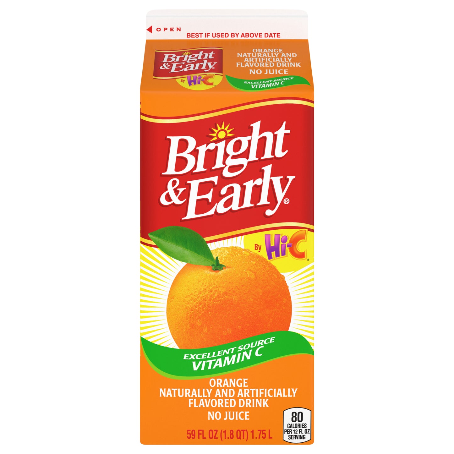 Bright And Early Carton, 59 fl oz