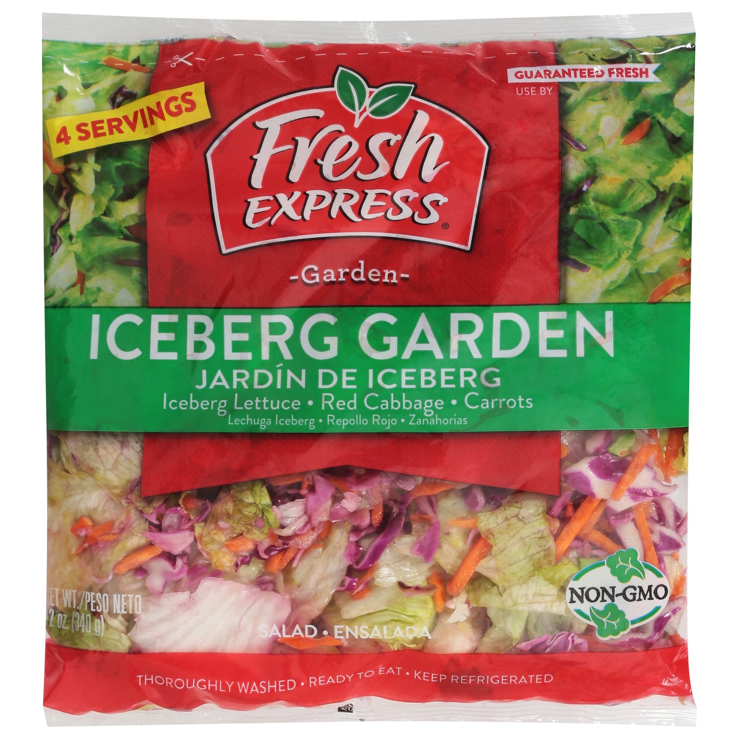 Fresh Express Iceberg Garden Salad 12 oz