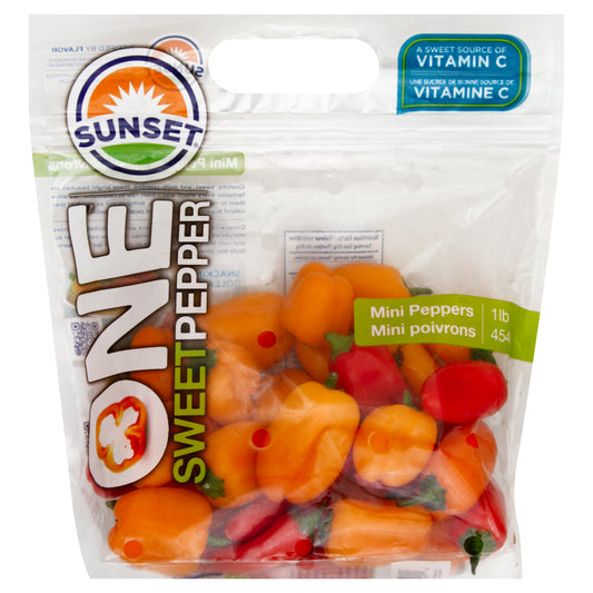Sunset Peppers 1 lb