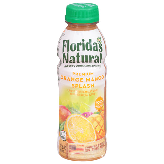 Florida's Natural Premium Orange Mango Splash Juice 14 fl oz