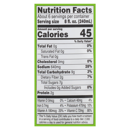 V8 Original 100% Vegetable Juice 46 fl oz - Bottle