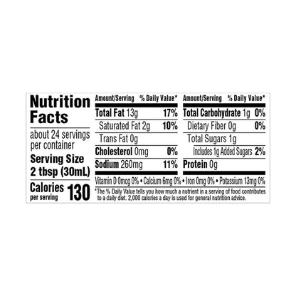 Hidden Valley Original Ranch Salad Dressing & Topping - 24 FL OZ (1.5 PT) 709 ml