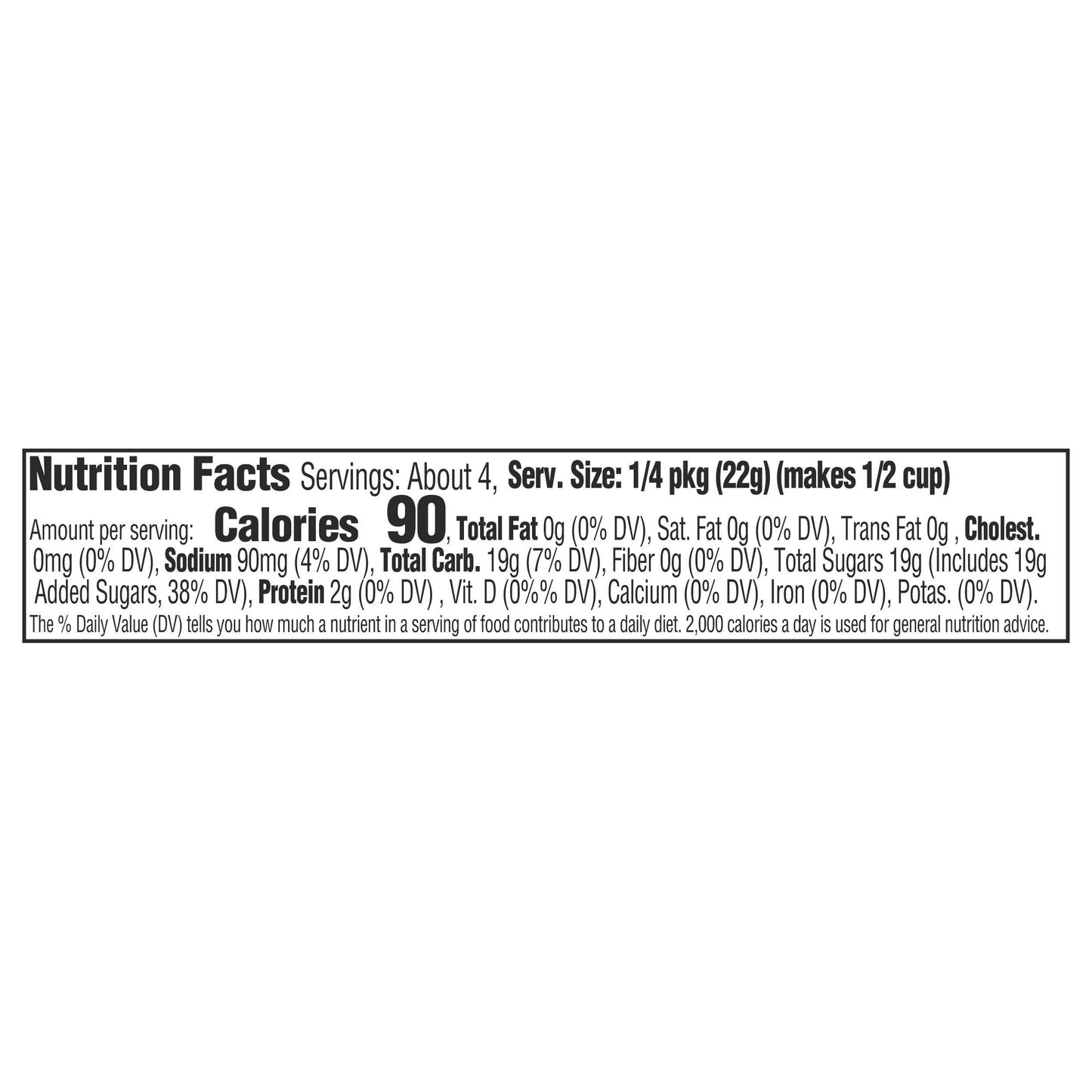 Jell-O Strawberry Artificially Flavored Gelatin Dessert Mix, 3 oz Box