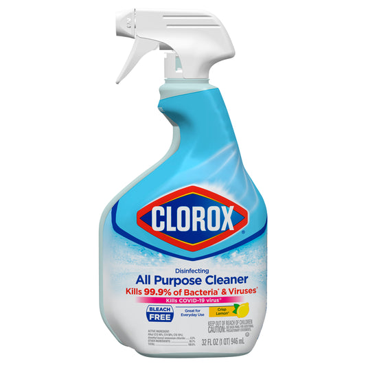 Clorox Disinfecting All Purpose Cleaner Crisp Lemon Scent Spray