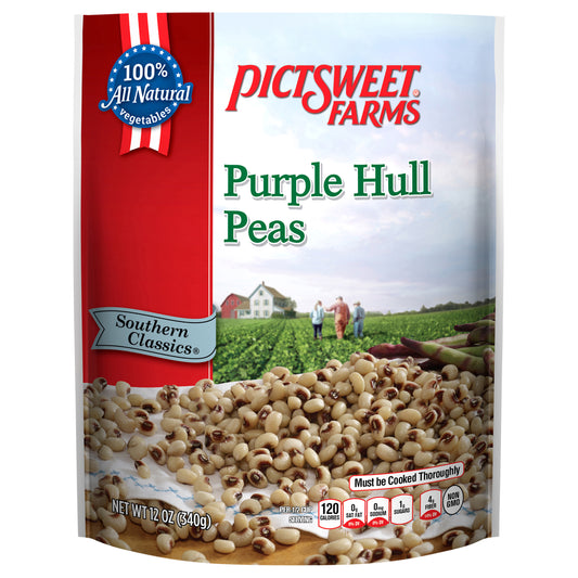 Pictsweet Farms Purple Hull Peas, Southern Classics - 12 oz